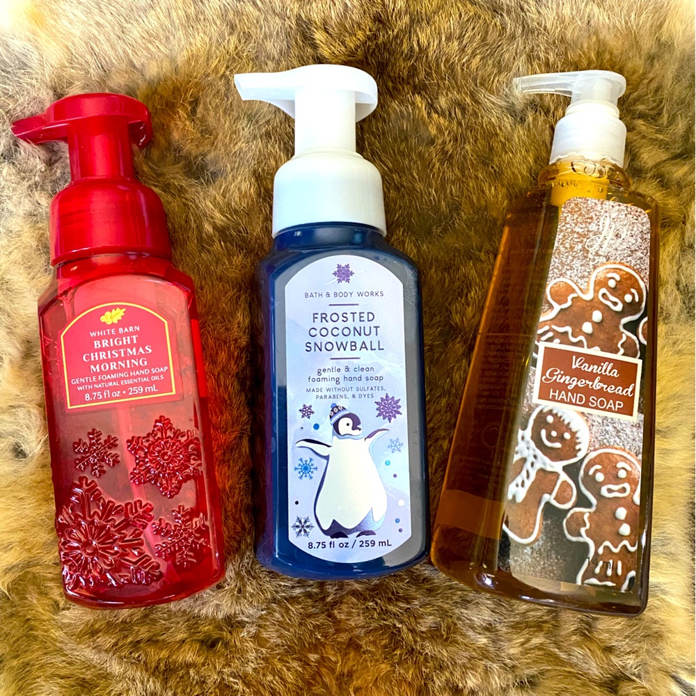 NEW Christmas Hand Soap Collection